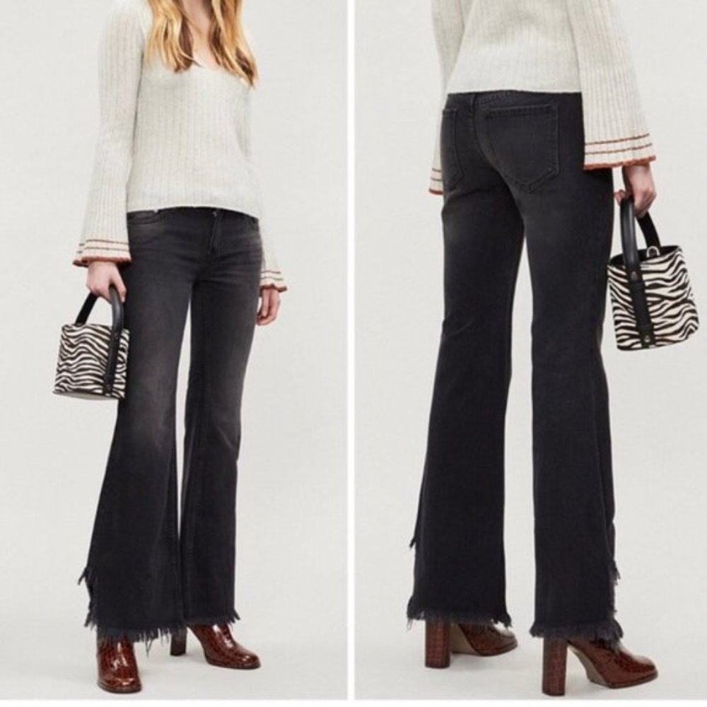 Free People Vintage Flare Ash Jeans. 26